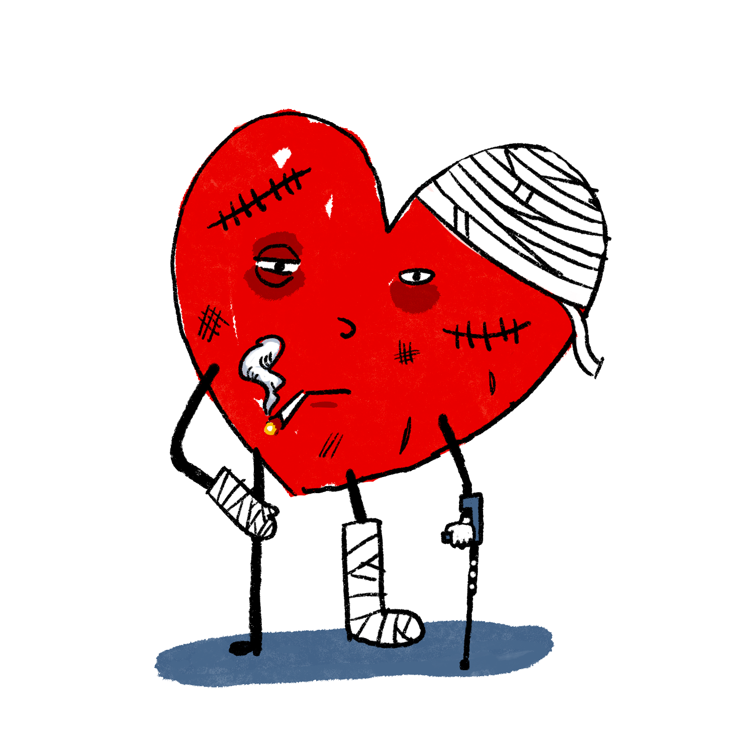 Corazon - tendrías que ver al otro_transp background